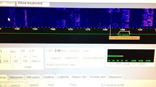 Synchronize any WebSDR and Kiwi SDR via CAT control by your radio in realtime [upl. by Erreit337]