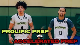 Tyran Stokes amp Mikey Lewis GO TO WORK Prolific Prep vs Accelerated Prep [upl. by Heger679]