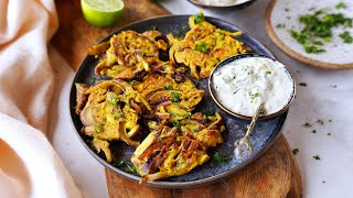 A Healthy Version Of A Classic Indian Dish  ONION BHAJI [upl. by Amsden]