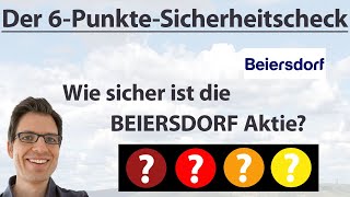 BEIERSDORF Aktienanalyse Wie sicher ist die Aktie  6PunkteCheck Rangliste [upl. by Barboza199]