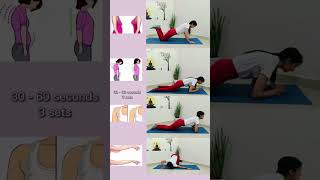 Exercise to lose weight fast at home  belly fat burning exercises for women shorts weightloss [upl. by Janeczka]