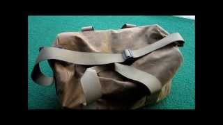 Filson Tin Cloth Small Duffle Bag Review [upl. by Sadirah63]