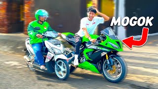 Nasib Moge ZX636 Mogok Jadi 2 Silinder [upl. by Nonnel]