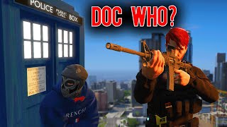 STOPPING the TARDIS in GTA RP [upl. by Millwater802]