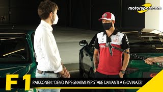 Raikkonen quotDevo impegnarmi per stare davanti a Giovinazziquot [upl. by Younglove]