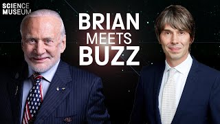 Professor Brian Cox meets Buzz Aldrin [upl. by Olvan651]