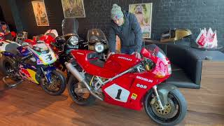 888 SP4 Ducati for sale at Lusso veloce chat and look around [upl. by Ranice206]