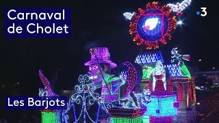 Carnaval de nuit de Cholet 2024  Les Barjots et leur quotManoir en Tquot [upl. by Bonne]