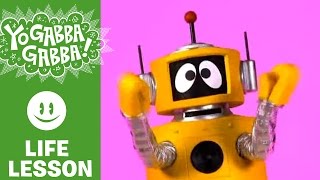 Learn with Plex  Putting on Pajamas  Yo Gabba Gabba [upl. by Joses]