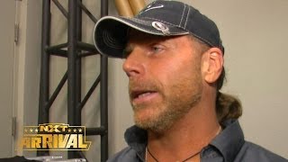 Shawn Michaels talks about the NXT Championship Ladder Match [upl. by Serrell]