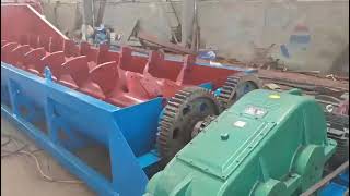 Stone Washing Machine High efficient stone washing machine double screw log washer for sale [upl. by Notreve617]