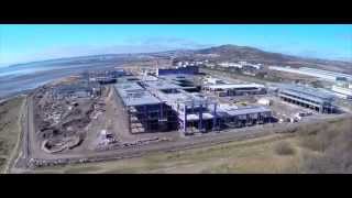 Swansea University Campus Development aerial video [upl. by Jehiel]