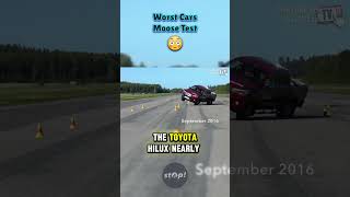 These Cars Failed the Moose Test 😱🚗💥 [upl. by Loesceke12]