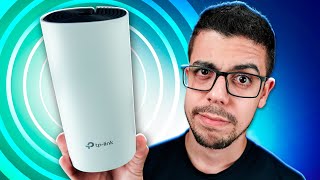 ENTÃO ESSA É A QUALIDADE DE UM TPLINK DECO WiFi Mesh de longo alcance [upl. by Eddina]