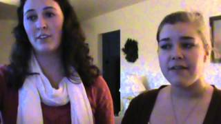 Homeward Bound Home Glee Cast Cover by Audrey and Ellie [upl. by Botnick426]