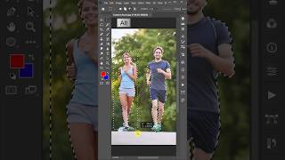 New Photoshop Trick l Content Aware shorts photoshop [upl. by Annalla791]