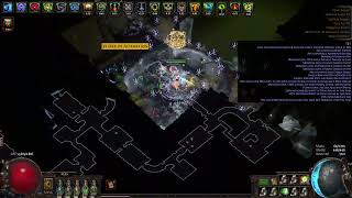 POE 325 Death Oath Occultist rushing T16 8mods [upl. by Takakura11]