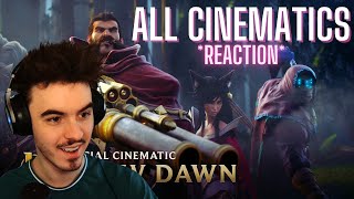 Reacting to EVERY League Cinematic  Part 1 🎥 [upl. by Rim734]