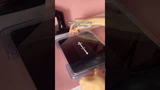 How to install Spigen GlastR EZ fit tempered glass on iPad Air 5 spigen temperedglass ipad [upl. by Aketahs]