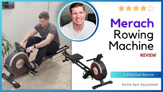 MERACH Row Machine Review amp App Demo Best Home Rower for Quiet Workouts [upl. by Atterbury]