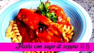 PASTA con SUGO di SEPPIA  Ricetta Salata  Tutorial [upl. by Vizzone]