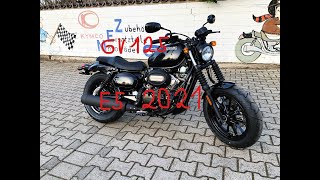 Hyosung GV 125 S Aquila  E5 2021 in Black  Walkaround Details [upl. by Michael]