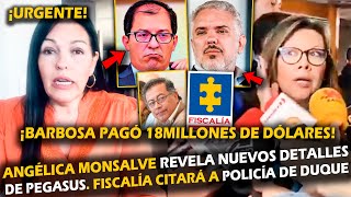 ¡ALERTA ANGÉLICA MONSALVE REVELA NUEVOS DETALLESDE PEGASUS FISCALÍA CITARÁ A POLICÍA DE DUQUE [upl. by Rem30]