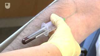 Taking A Blood Sample  Diabetes Care 66 [upl. by Marvella923]