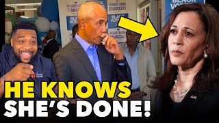 Obama PANICS After Black Men ABANDON Kamala Harris And SUPPORT TRUMP [upl. by Kcirddor]