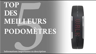 Top 5 des meilleurs Tracker dActivité  podomètres de 2019 [upl. by Retrop]