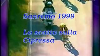 MilanoSanremo 1999 lattacco di Pantani sulla Cipressa [upl. by Luebke]