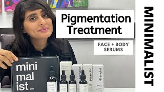 Minimalist reviewMinimalist skincare reviewPigmentation serum Alpha arbutinVitamin CTranaxemic [upl. by Moises]