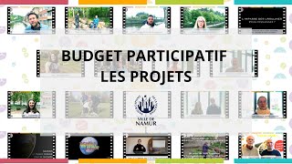 Les projets  VOTE  Budget Participatif Namur 2022 [upl. by Aruabea814]