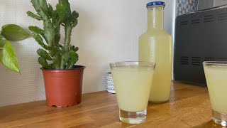 Jus de citron fait maison sans colorant sans arome 100 naturel  عصير الليمون [upl. by Atekehs224]