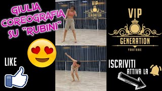 GIULIA STABILE COREOGRAFIA SU quotRUBINIquot DI MAHMOOD 🔥😍 GIULIA STABILE BALLA  GIULIA STABILE TIKTOK [upl. by Fredkin]