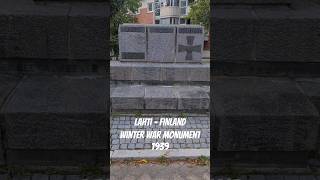 My Travels  WWII Monument shorts war travel history harslyeliastravels finland subscribe [upl. by Edivad606]