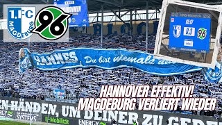 HANNOVER EFFEKTIV MAGDEBURG VERLIERT ERNEUT Magdeburg vs Hannover  FANPRIMUS STADIONVLOG [upl. by Kcirdez]