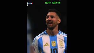 Old Messi vs Nowadays Messi Copa America 2024 [upl. by Ynatterb]