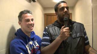 Daniel Cadman amp Friends Interview for iFILM LONDON  CADMAN v REID WEIGHIN [upl. by Atnes]