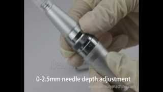 how to install iBeauty Pen the auto micro needling system motorized micro needle installation demo [upl. by Maddocks473]