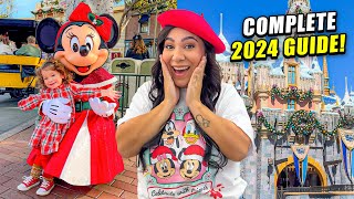 🎄 The ULTIMATE GUIDE To The 2024 HOLIDAY TIME AT DISNEYLAND  New Foods Rides Shopping  MORE [upl. by Opal]