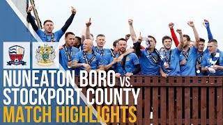 Nuneaton Borough Vs Stockport County  Match Highlights  27042019 🏆 🎩 [upl. by Ennairrek513]