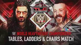 WWE TLC 2015 Match Card [upl. by Heriberto]