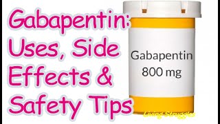 Gabapentin Uses Side Effects amp Safety Tip [upl. by Carpenter]