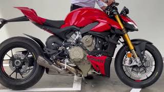 Ducati StreetFighter V4S 2023  Akrapovic Exhaust [upl. by Will]