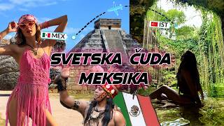 LETELI SMO 22H do MEKSIKA da vidimo PIRAMIDE  Vlog [upl. by Hedvah189]