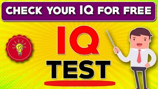 Intelligence Test  Real online IQ Test [upl. by Darryn468]