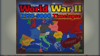 Ages of Conflict  World War II Timelapse Journey [upl. by Amieva231]