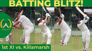 BATTING BLITZ  Cricket highlights w commentary  NWLCC 1sts v Killamarsh 1sts  S3 ep9 [upl. by Rabi]