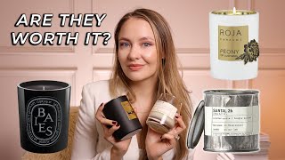 LUXURY CANDLES ARE THEY WORTH THE HYPE Candle Guide [upl. by Eetnod42]